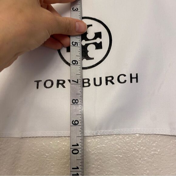 Tory Burch white dust bag for purse clutch 13.5x9.5” - Picture 6 of 8